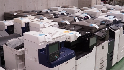 業務用コピー機の場合