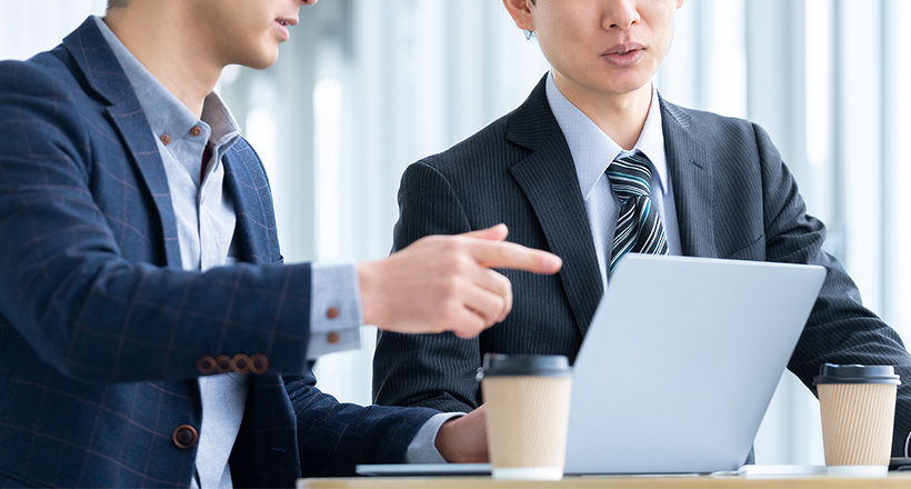 先輩社員はしっかりサポート